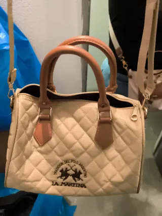 Bolso La Martina Beige