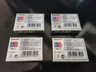 Pack 4 Cintas MiniDV Panasonic DVC Precintadas