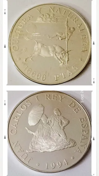 Cincuentin 10000 Pesetas Goya Cultura  Naturaleza