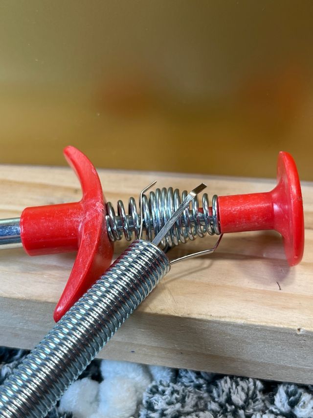 Desatascador de pelos flexible