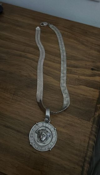 Cadena Versace Plata