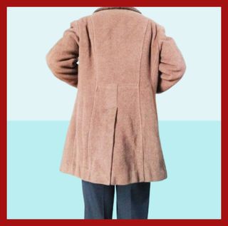 Cappotto Scout Montone Vintage Anni '80 Taglia 54