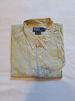 Camisa Polo Ralph Lauren Rayas Talla 43 (XL)