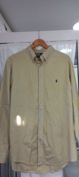Camisa Polo Ralph Lauren Rayas Talla 43 (XL)