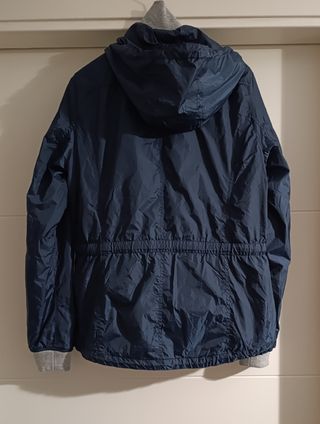 Cazadora Mujer Azul y Gris