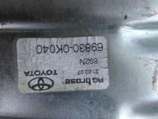 Elevalunas tras der toyota 698300k031 hilux 157175