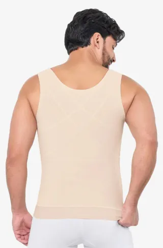 Faja Chaleco Moldeadora Hombre Beige
