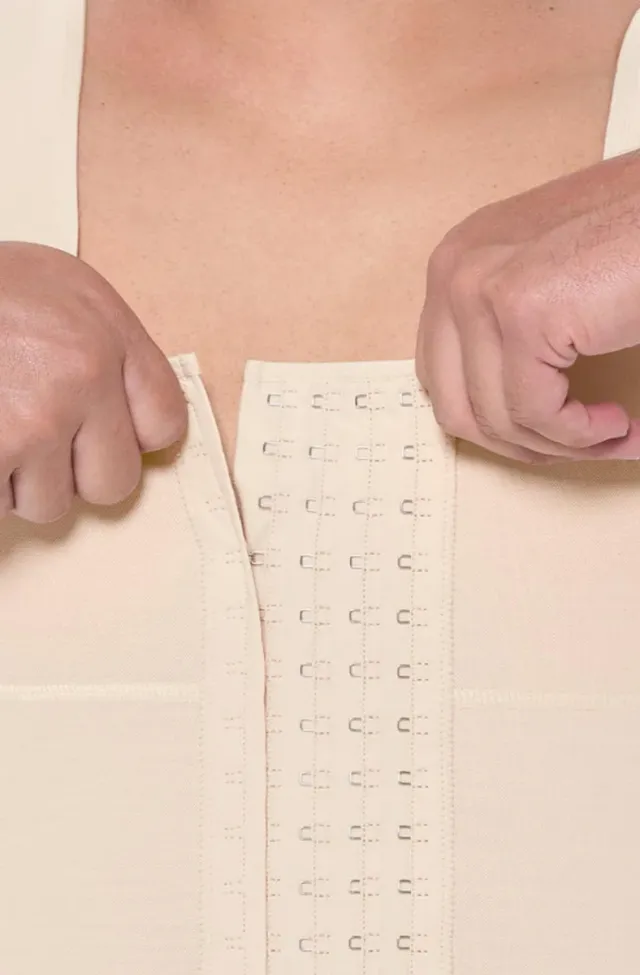 Faja Chaleco Moldeadora Hombre Beige