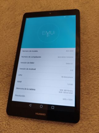 Tablet Huawei BG2-W09 Android 6.0