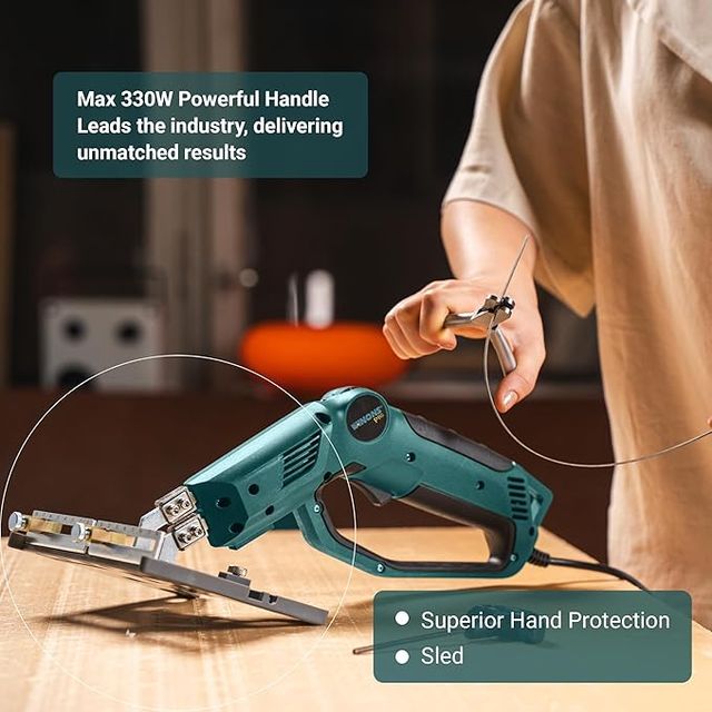 WINONS Hilo Caliente Cortador Espuma Trineo+Regla