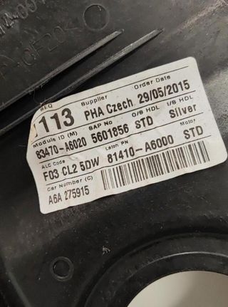 211434 elevalunas tras izq 83450a5000 hyundai i30