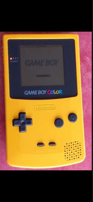 Nintendo Game Boy Color Amarillo