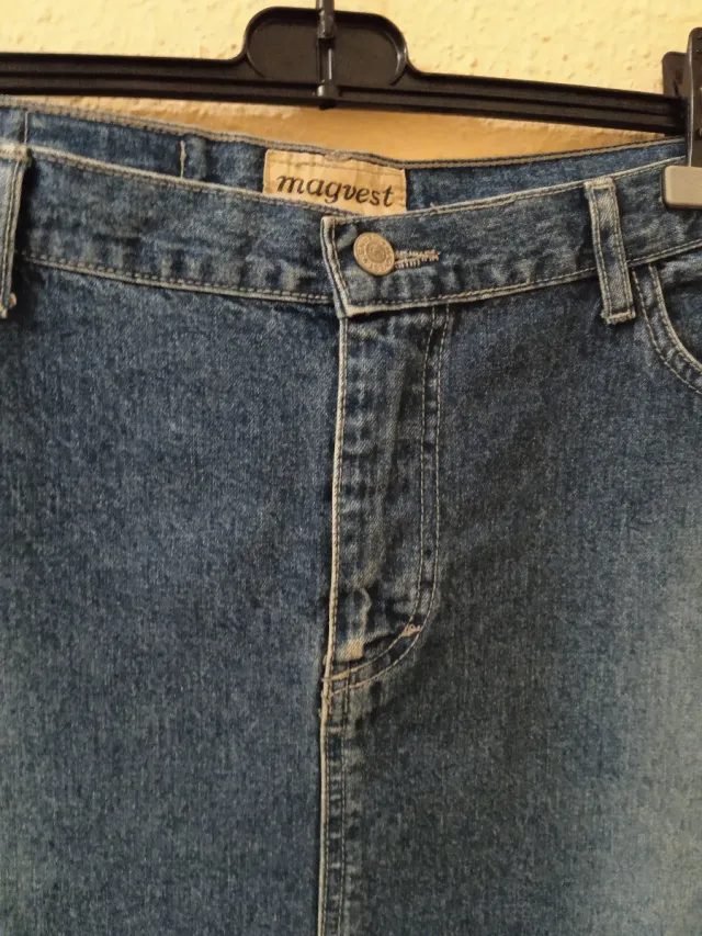 Falda vaquera Mango Talla 46