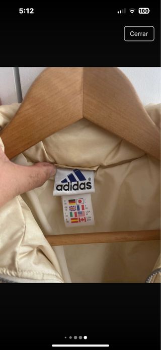 Anorak Adidas Beige