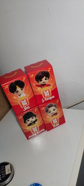 Muñecos K-pop Tiny Tan McDonald's