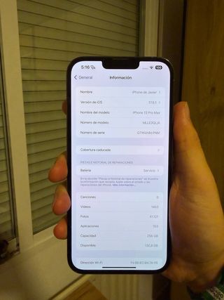 iPhone 13 Pro Max 256GB Azul celeste