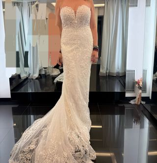 Vestido de Novia Rosa Clará Sirena Encaje interesa