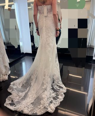 Vestido de Novia Rosa Clará Sirena Encaje interesa