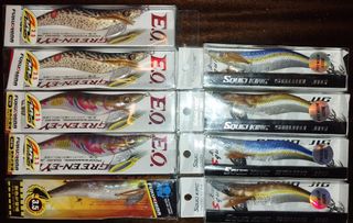 Lote de Jibioneras-poteras- Fukushima y Squid King