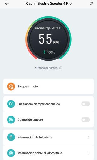 Patinete eléctrico marca Xiaomi scooter 4 PRO