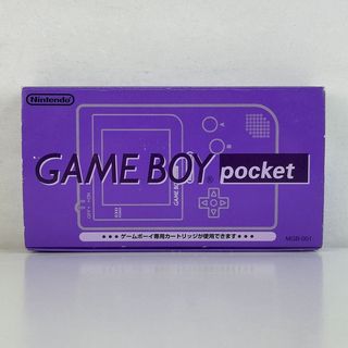 Nintendo Game Boy Pocket Clear Purple MGB-001