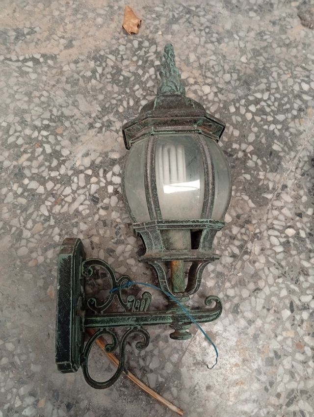 Farol de pared vintage x tres unidades