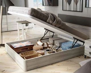 Cama con Canapé y colchon 