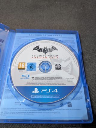 PS4 Batman Return to Arkham: Arkham City