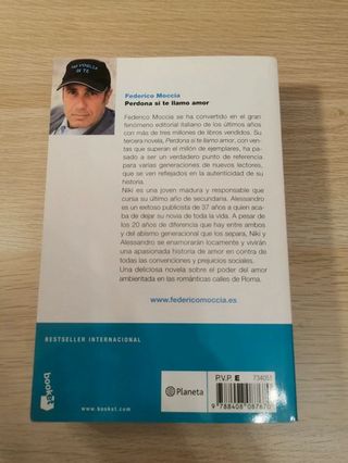 Libro "Perdona si te llamo amor" (Federico Moccia)