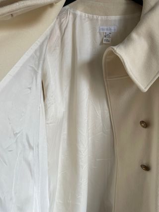 Cappotto Vintage Beige Taglia Unica