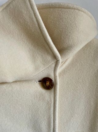 Cappotto Vintage Beige Taglia Unica