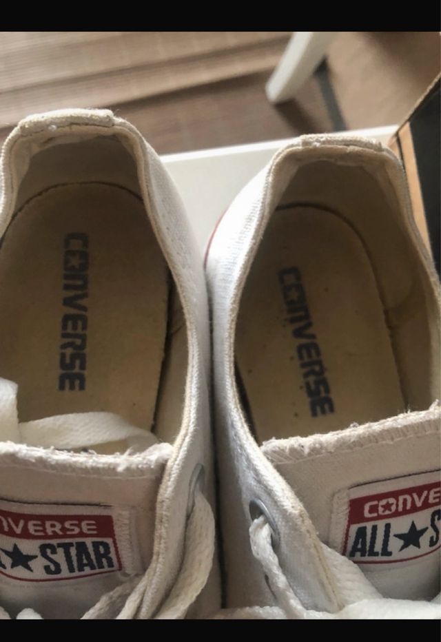 Converse All Star Blancas Talla 37