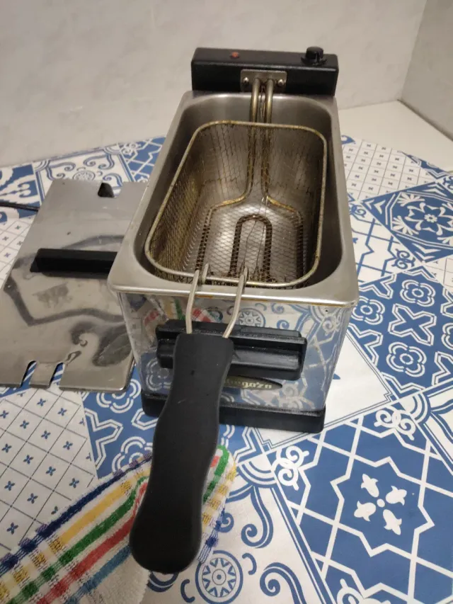 Freidora Acero Inoxidable Orbegozo