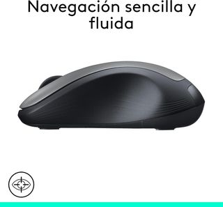 Logitech M310 Ratón Inalámbrico, 2,4 GHz con Nano Receptor
