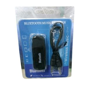 Receptor de música inalámbrico USB Bluetooth blanco
