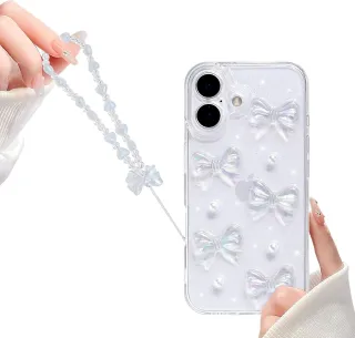 Funda transparente para iPhone 16