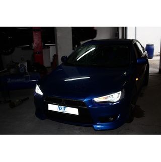 Faros delanteros para Mitsubishi Lancer LED