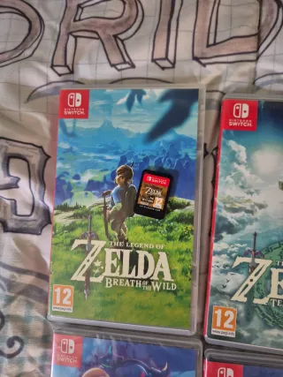 Juegos Zelda para switch