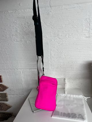 Bimba y Lola Portamóvil Fucsia/Negro