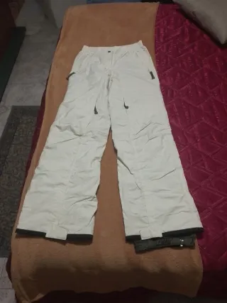 Pantaloni sci/neve beige