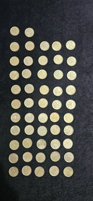 86 Monedas 5 Pesetas