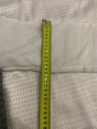 Giacca Made cotone felpato grigio/bianco M