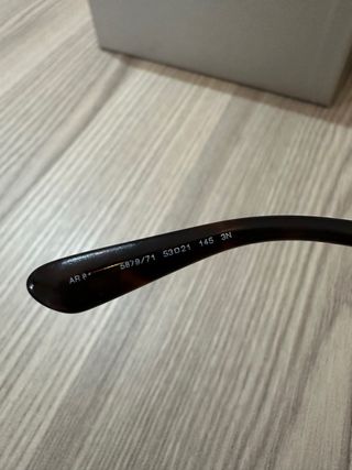 Occhiali da sole Giorgio Armani marroni