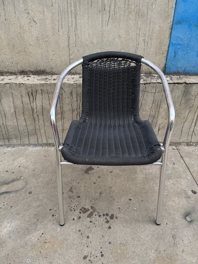 Sillas de exterior aluminio y plástico