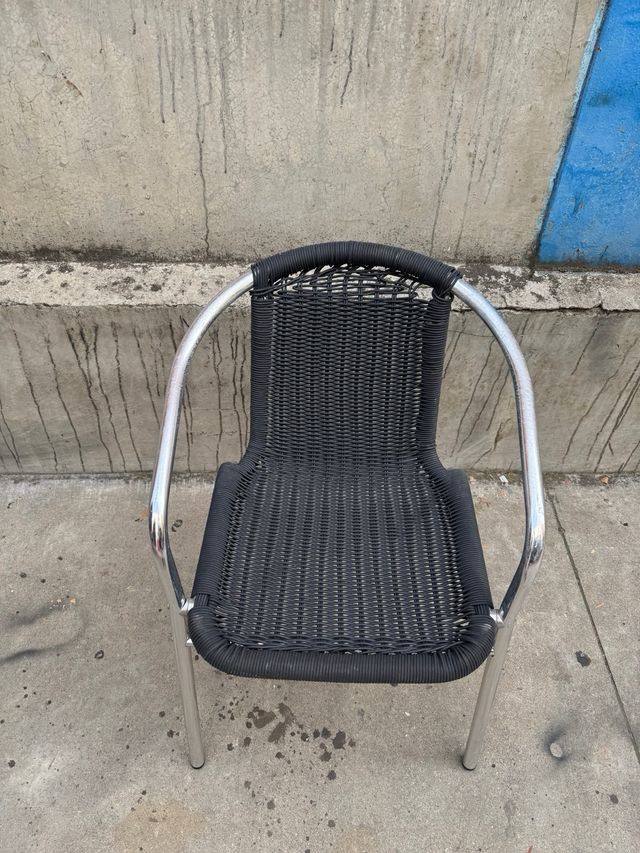 Sillas de exterior aluminio y plástico