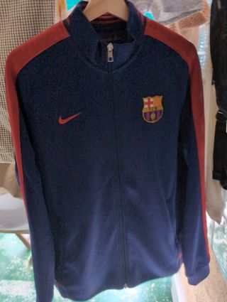 Sudadera Nike FC Barcelona Azul y Roja