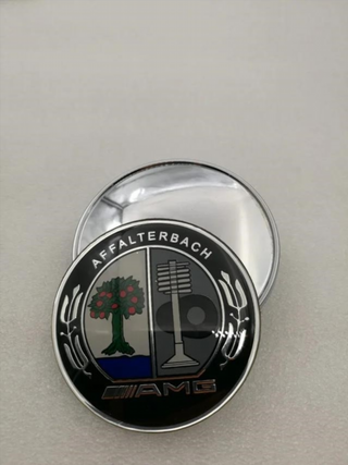 EMBLEMA LOGO CAPOT MERCEDES BENZ AMG 56 mm
