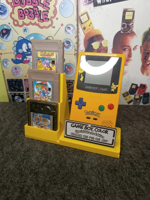 Stand Espositore Game Boy Color Pikachu Pokémon