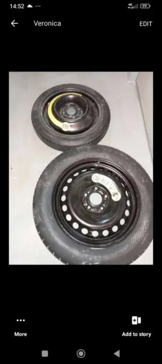 Llanta BMW 205/55R16  Nr mobil 643307939 contesto