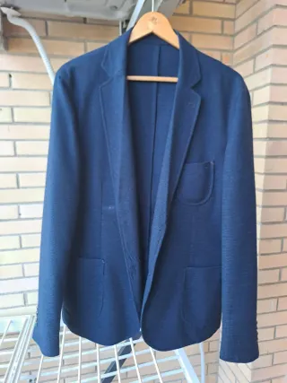 Giacca uomo blu